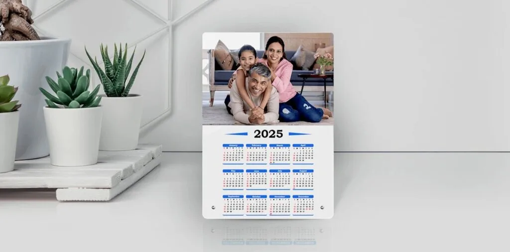 personalised photo calendar